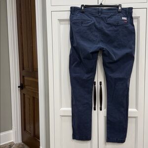 Levi's XX Chino Slim Taper Pants Men’s Size 36x34 Soft Navy Blue work casual